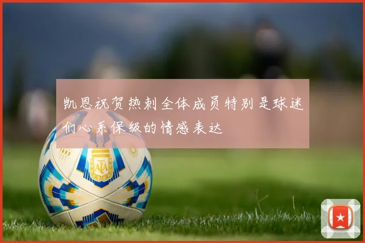 凯恩祝贺热刺全体成员特别是球迷们心系保级的情感表达